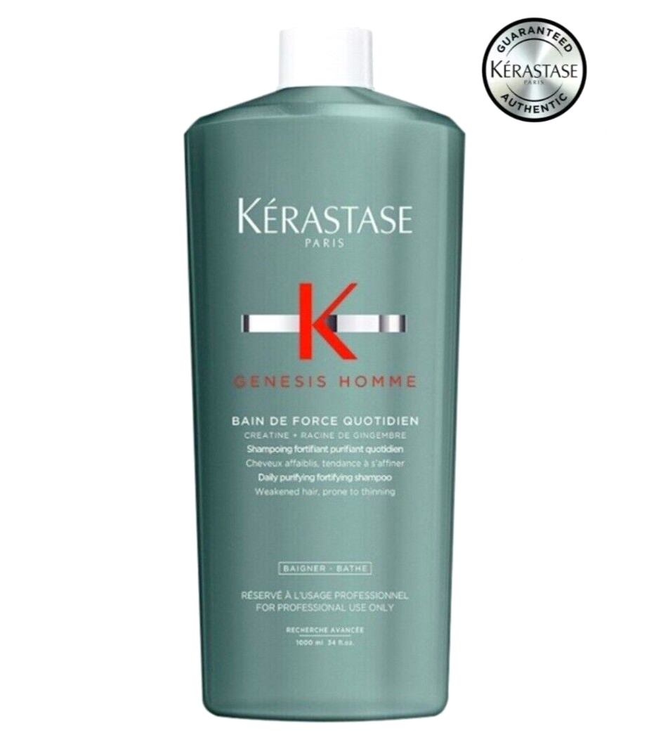 Shampoo Per Capelli Kerastase Genesis Homme Bain De Force Quotidien 1000ml