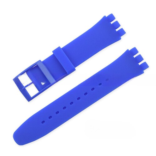 Passend für Swatch Silikon Uhrenarmband Armband Zubehör 12 16 17 19 20 mm Bunt - Picture 19 of 22