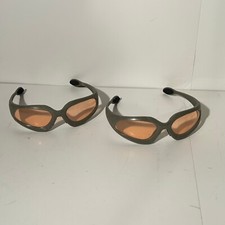 Official NERF Dart Tag Glasses Safety Goggles Hasbro Lot Of 2 Protective Glasses