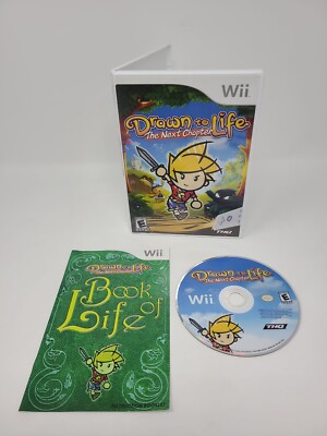 Drawn To Life The Next Chapter Wii Game Complete With Manual Tested Rated E