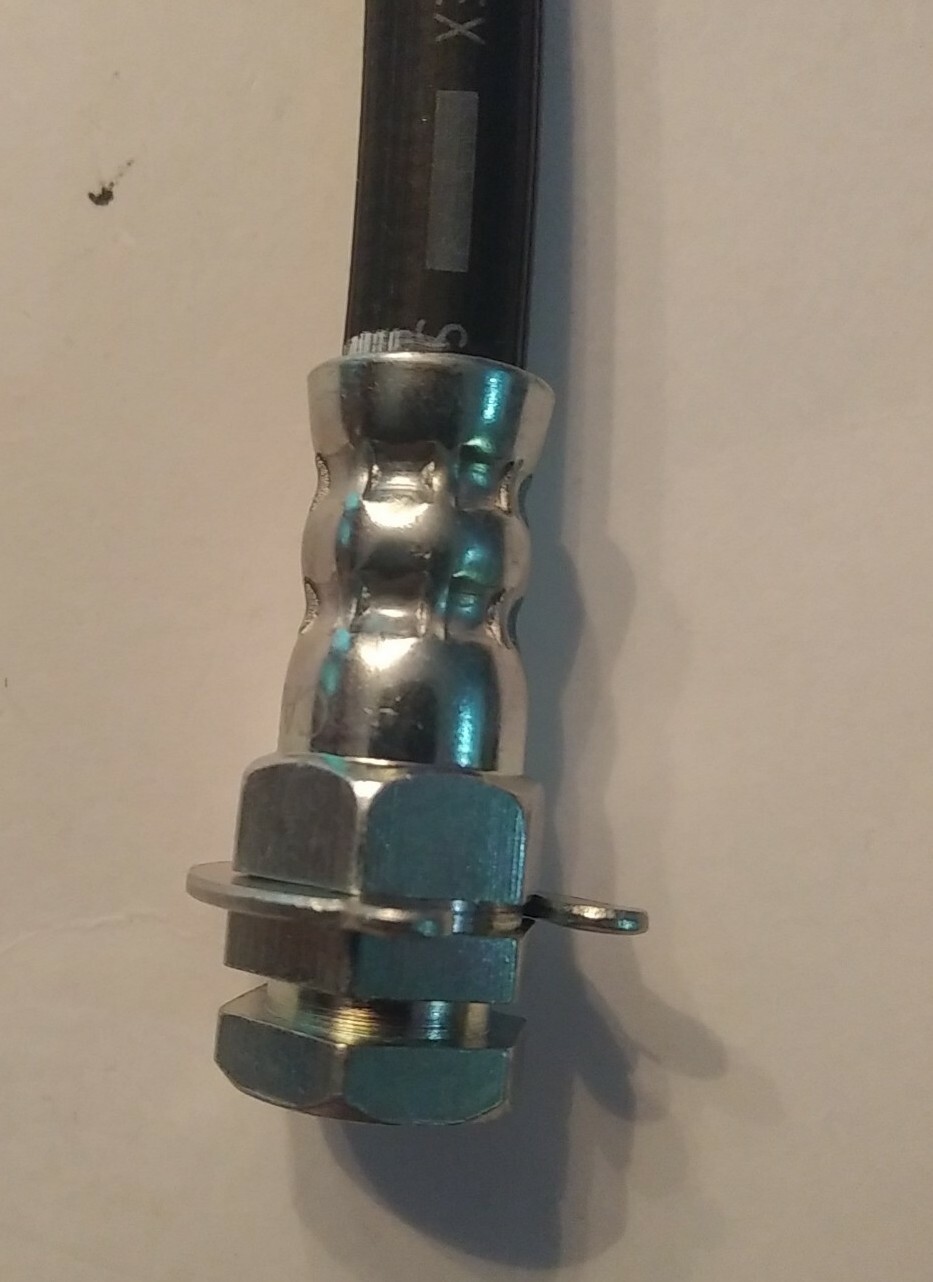 New SAE J1401 1/8 HL brake hose, Hydraulic Carflex 09/19 DOT 24 inches