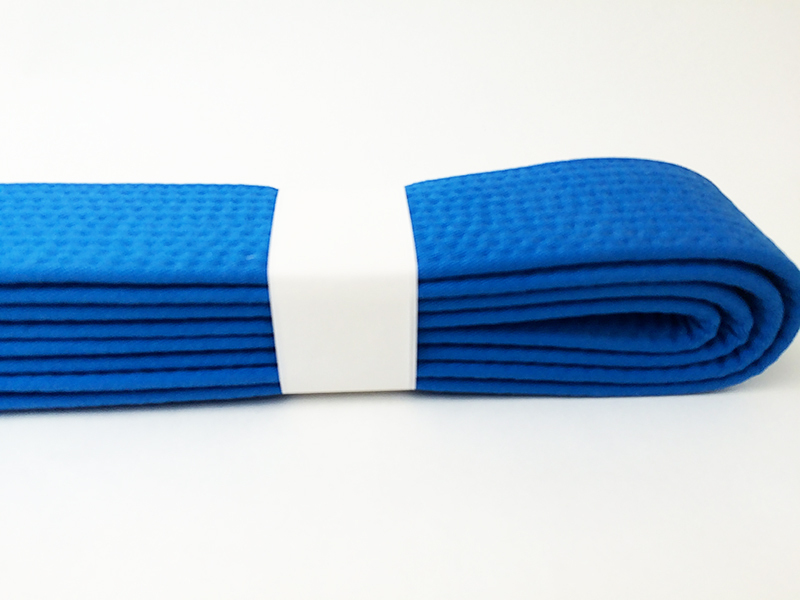 ZK Mizuno JAPAN Japanese Judo gi OBI Belt Blue Ao 22JV9A18 | eBay