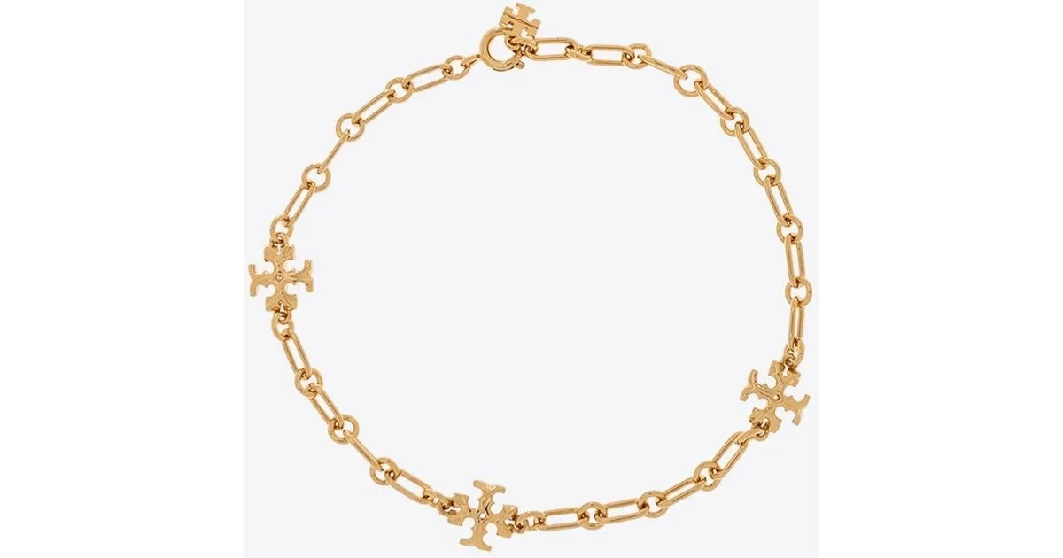 ブレスレット [ TORY BURCH ] ROXANNE CHAIN DELICATE BRACELET Roxanne Chain Delicate Bracelet: Women's Designer Bracelets