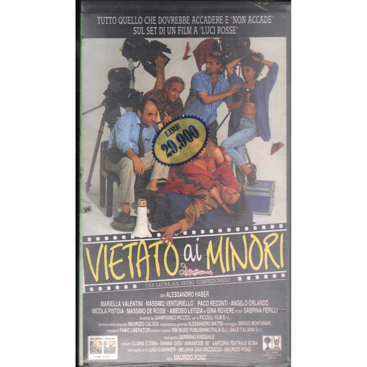 Forbidden To Minors VHS Maurizio Ponzi Univideo - CC97832 Sealed