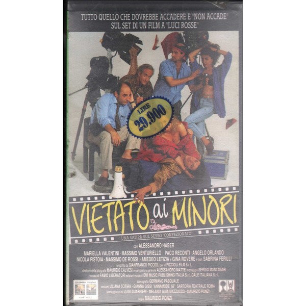 Verbot FüR MinderjäHrige Vhs Maurizio Ponzi Univideo - CC97832 Versiegelt-image