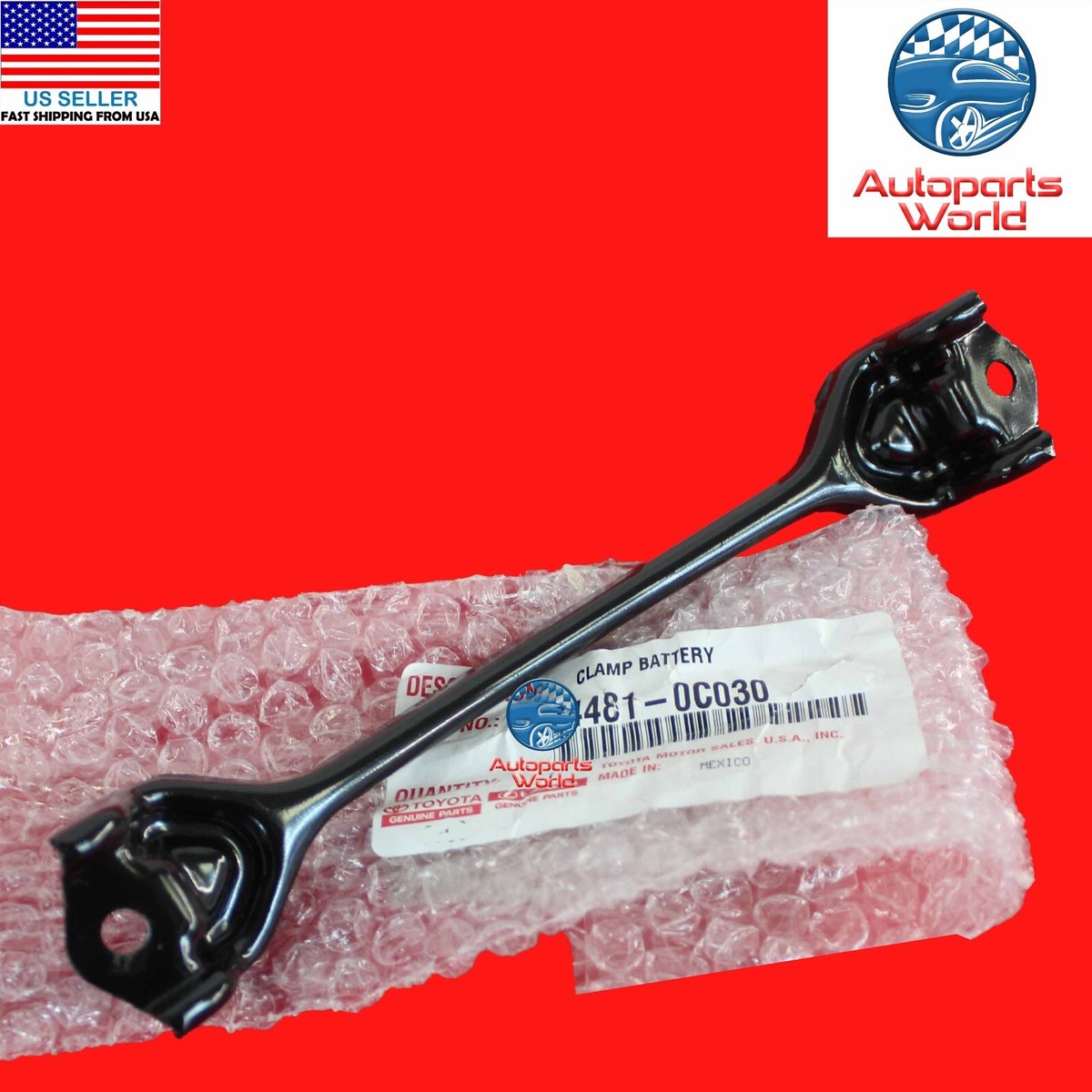 GENUINE TOYOTA 07-21 TUNDRA| 08-22 SEQUOIA BATTERY HOLD DOWN CLAMP