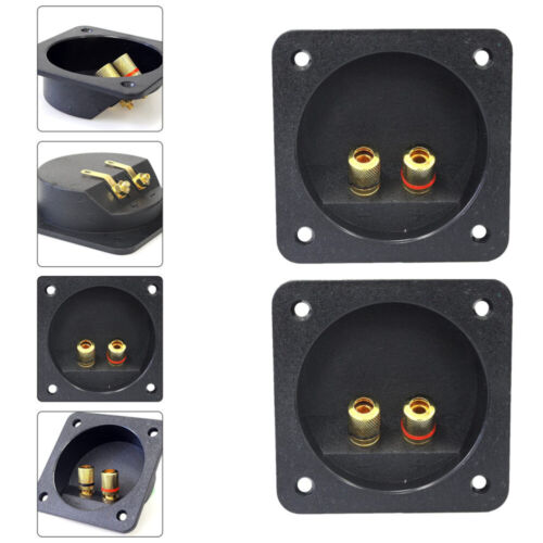  2 Pcs Abs Outer Box Speaker Junction Loudspeaker Connector Replacement - Afbeelding 1 van 12