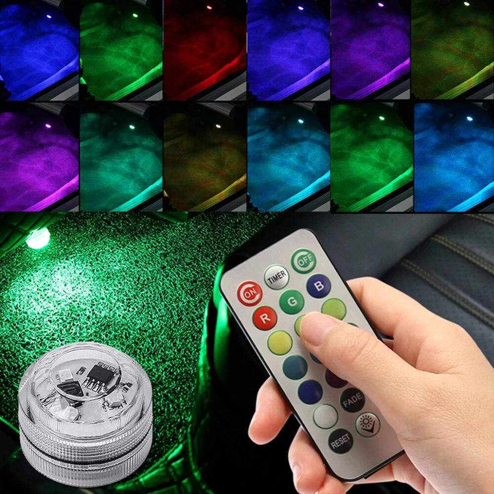 Led multicolor lights with cheap remote