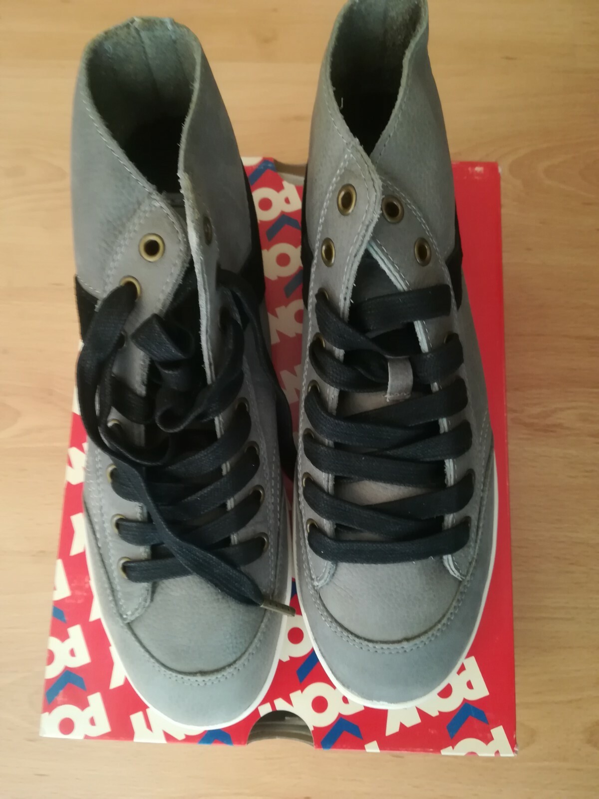 Pony vintage slam dunk hi UK 7 5 US 8 5