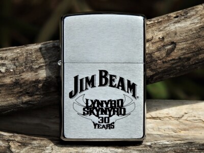 Jim Beam Lynyrd Skynyrd 30 Years Zippo Lighter - Vicious Cycle