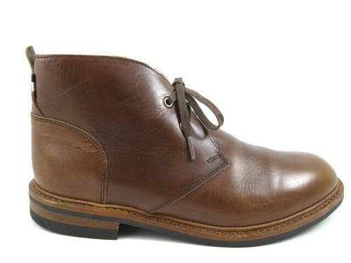 Allen Edmonds "CHANDLER" WEATHERPROOF Leather CHUKKA Boot 7.5 E Pecan Brown(587N - Picture 10 of 12