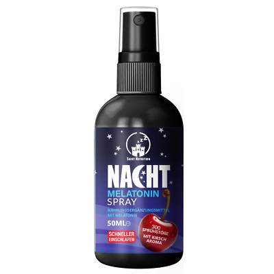 Saint Nutrition  Einschlafspray Schlafhilfe Beruhigungsmittel für die Nacht
