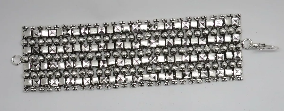 1 Piece Silver Bracelets Antique Silver Bracelet Tribal Jewelry 20