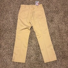 Vintage 70s Levi's Big E sta-prest corduroy rancher bootcut pants flawed 34x30