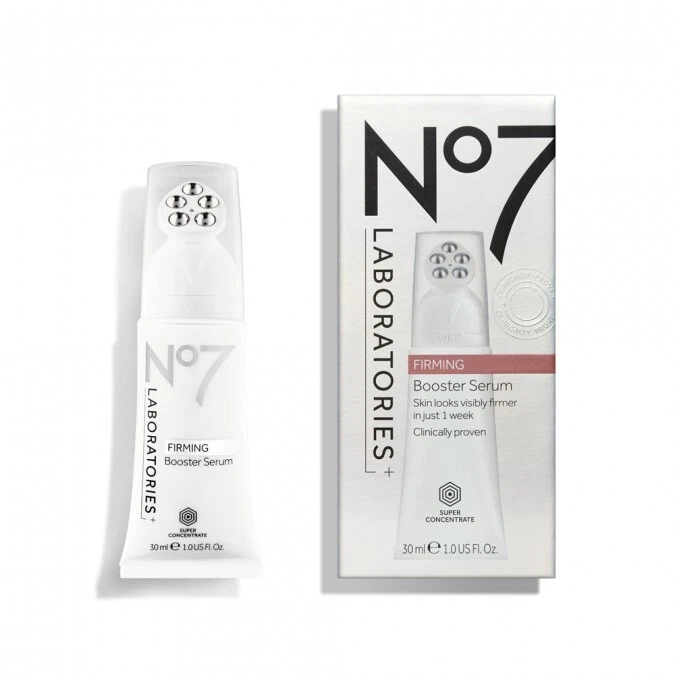 Boots No7 Laboratories FIRMING BOOSTER SERUM ANTI AGING CLINICALLY PROVEN 30mL - image 2 of 4