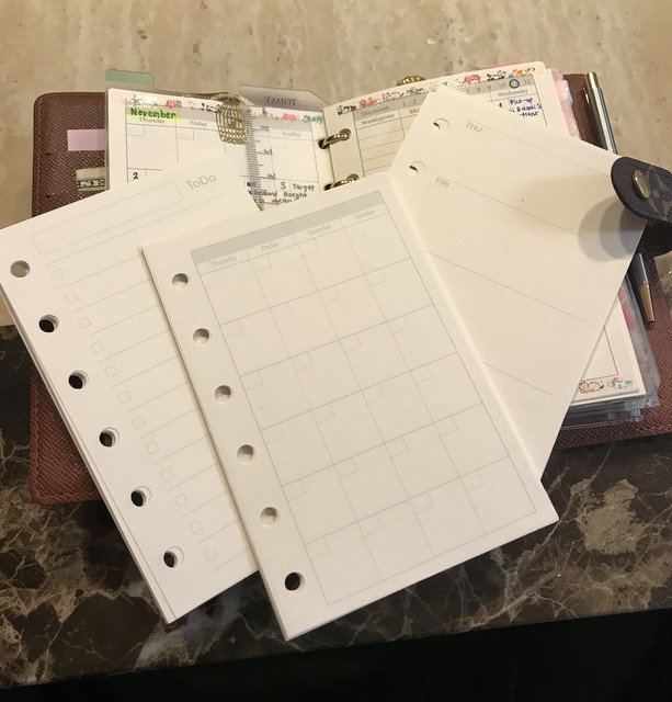 Lv Pm Planner Refillable