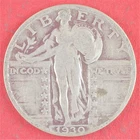 1930 STANDING LIBERTY QUARTER DOLLAR (25¢) COIN / A BEAUTIFUL COIN!   (11)