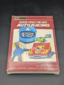 Sears 1981 Super Video Arcade Cartridge System Intellivision 5x Games