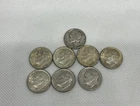 Roosevelt/Mercury Dimes Lot of 8 Various Years and Mints 90% Silver