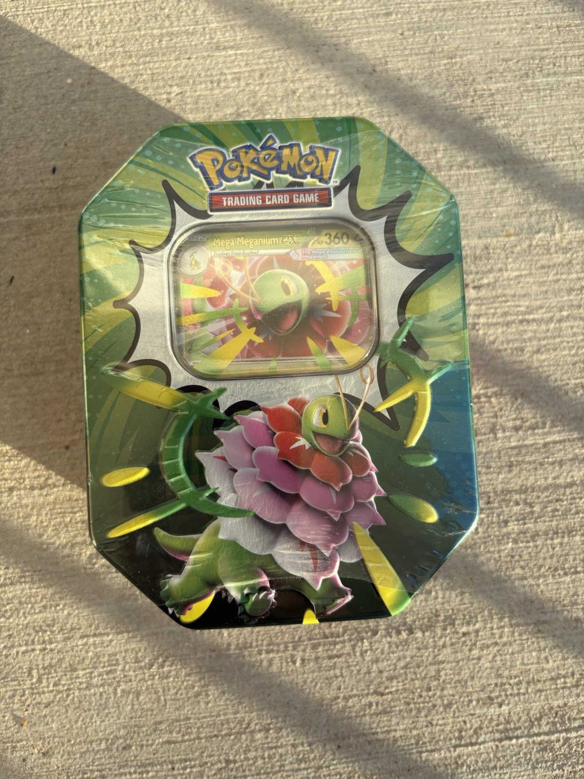 Pokémon TCG: Mega Evolution Ascended Heroes Tin - Mega Meganium ex