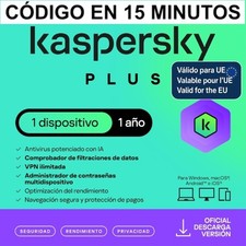 Plus Internet Security 1 Pc 2025/1 año/📩email con código 15 minutos📩