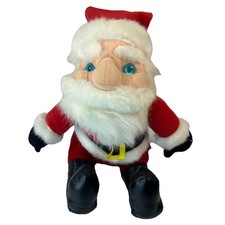Gemmy Santa Animated "Santa Claus Is Coming To Town" Light Up Cheeks Sings