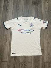 Manchester City 2020-21 Puma Third Kit L Soccer Jersey Football Shirt