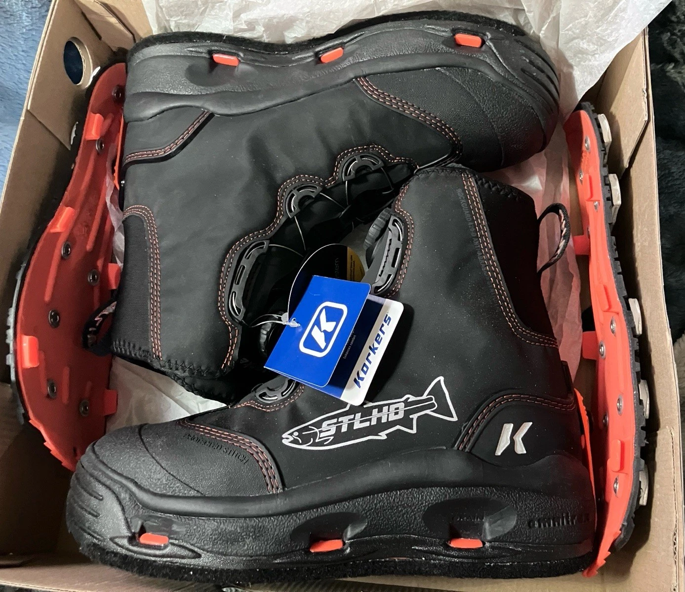 KORKERS *LE STLHD Devil’s Canyon Wading Boot Men’s Size 10 Brand New W/Tags &Box
Opens in a new wind