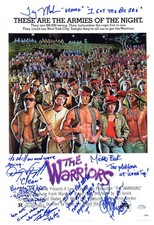 The Warriors Cast Signed w Movie Quotes 12x18 Poster Photo Exact Proof ACOA