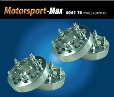 4 Wheel Adapters 5x127 5x5 Jeep Wrangler Grand Cherokee Hub Centric Spacer 2