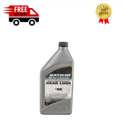 Quicksilver 858064Q01 High Performance SAE 90 Gear Lube for Mercury Outboards