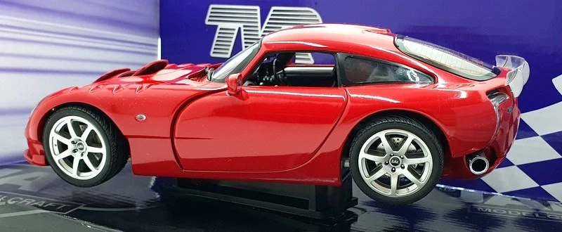 Jadi 1/18 Scale Diecast - JM-98081 TVR Sagaris - Formula Red - Image 2 of 4