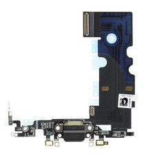 Charging Port Dock Microphone Replacement Flex Cable For iPhone 8, SE 2020 BLACK
