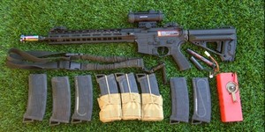 AVALON VFC SABER GEN 2 CARBINE M-LOK 6MM AIRSOFT RIFLE BLACK W/TRACER ++