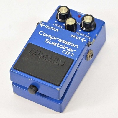 Boss CS-2 Compression Sustainer ACA Made IN Japan Used Compressor