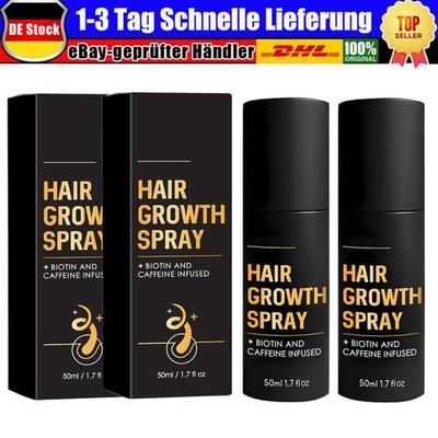 2 x Halo Grow Haarwachstumsspray, natürliches Haarverdichtungsspray für zu Hau