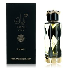 Teriaq Intense by Lattafa, 3.4 oz EDP Spray for Unisex