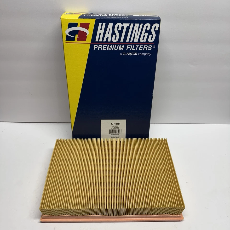 Filtro de aire Hastings AF1198 para Ford Crown Victoria Mercury 03-10 Foto 2 de 2