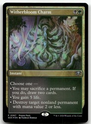 Witherbloom Charm #367 (Foil) Promo Pack: Secrets of Strixhaven