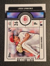2026 Topps Series 1 Chase Burns #BTP-24 Big Ticket Player Cincinnati Reds RC
