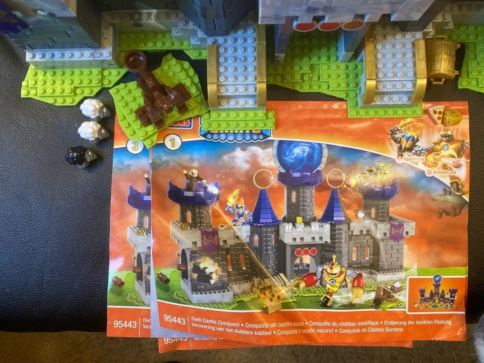 Mega Bloks 95443 Skylanders Dark Castle Conquest, no figures, READ DESCRIPTION - Image 2 of 4