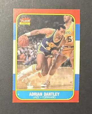 1986-87 Fleer - Adrian Dantley #21