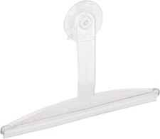 Idesign 22300 Plastic Plastic Suction Squeegee with Storage Hook Shower, Window,
