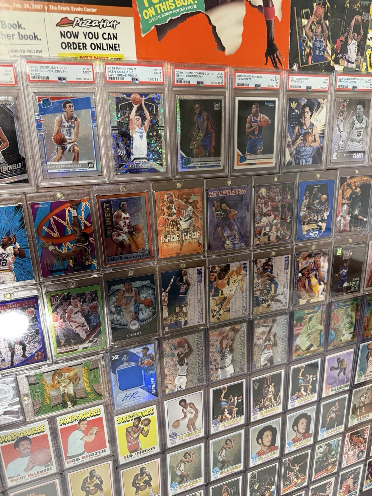 NBA COLLECTION 300+ Cards, 10 PSA 9/10, MJ Set, 70s Vintage, Rare 90s Inserts view 14