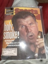1998 MIKE DITKA BEARS Cigar Sports Illustrated SAINTS
