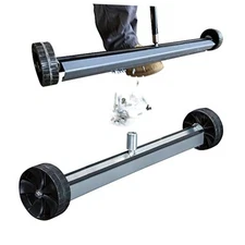 Quick-Release Rolling Magnetic Sweeper, Proudly Made-in-the Roofing Edition