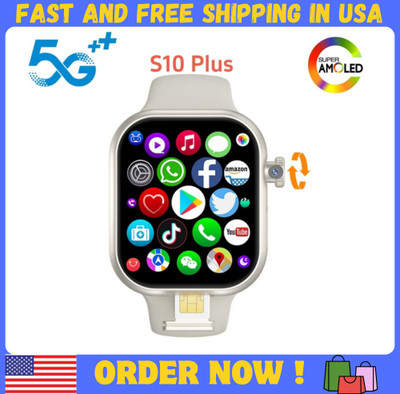 VP29 Smartwatch 5G Android 64GB Storage 4G/5G LTE Sim Card GPS WIFI 2.29 inch 4