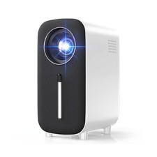 Mini Bluetooth Portable Movie Projector - HISION 1080P Projector 4K Home Proj...