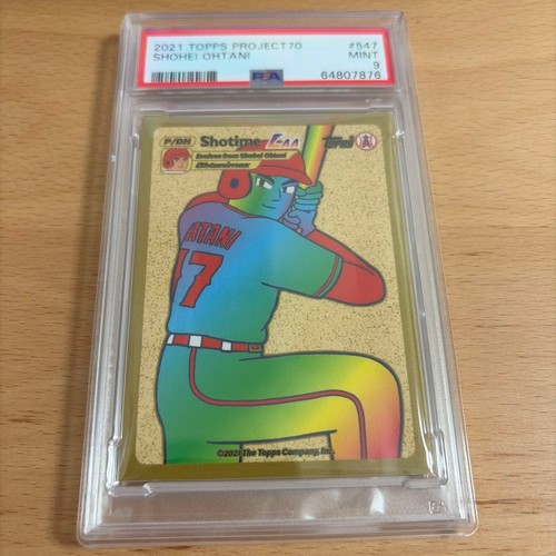 2021 Topps Project70 Shohei Ohtani #547 PSA 9