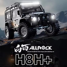 MJX 1/8 ALLROCK H8H+ V3 DEFENDER FOC sin escobillas 3S ejes de aluminio APP 4x4 RC Crawler